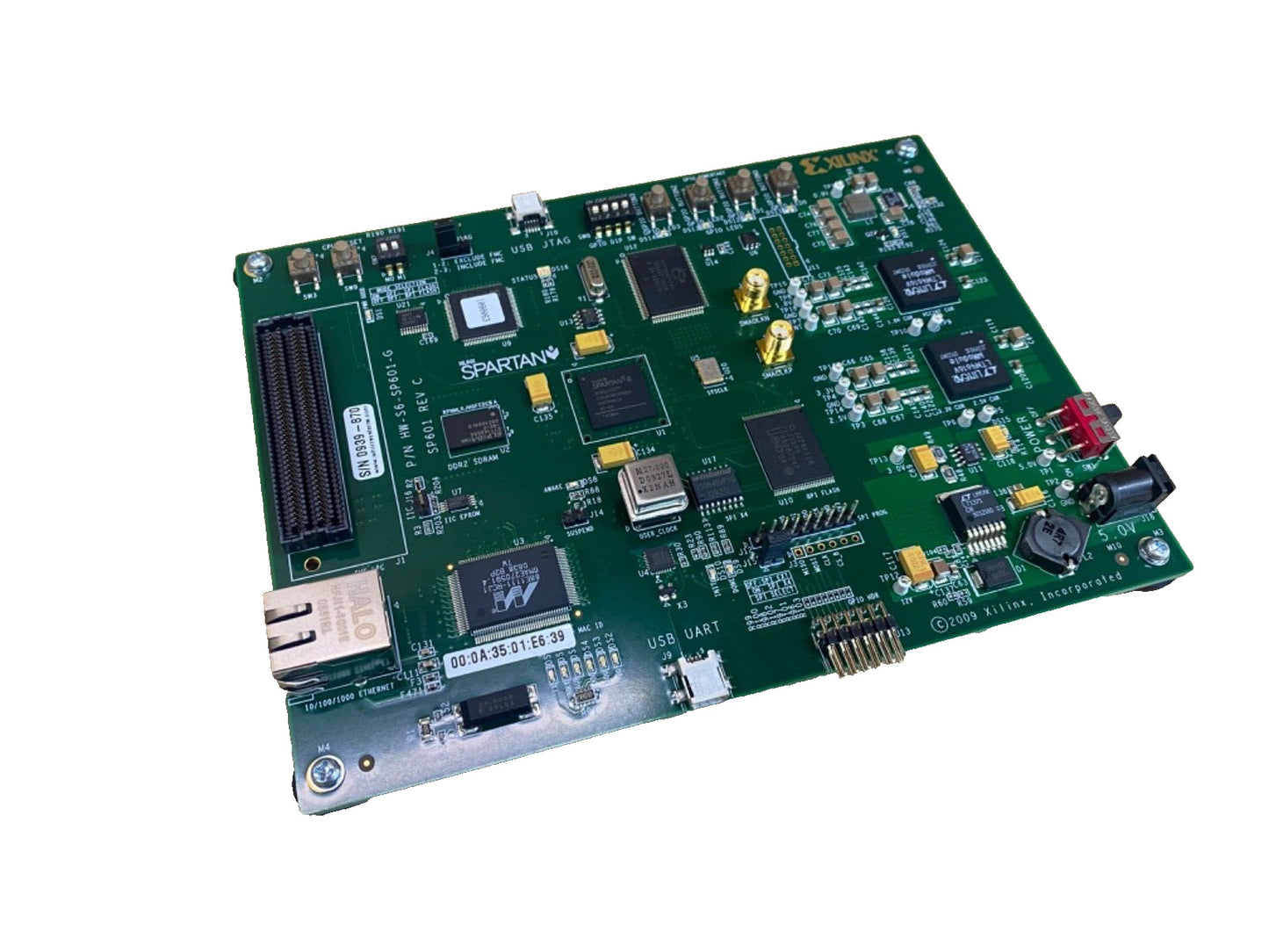 Evaluation Kit Xilinx Spartan-6 SP601 HDMI FPGA Board 1080p Support