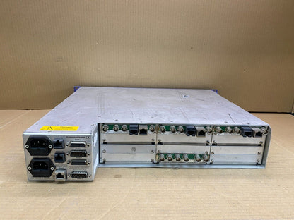 Broadcast Dual PSU Hot-Swap Crystal Vision 2U Frame SDI Audio/Video Card