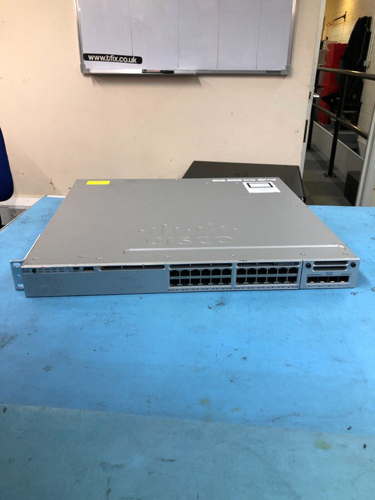 Professional Ethernet Switch Cisco Catalyst 3850 24-Port PoE UPOE, DNA, 10Gbps
