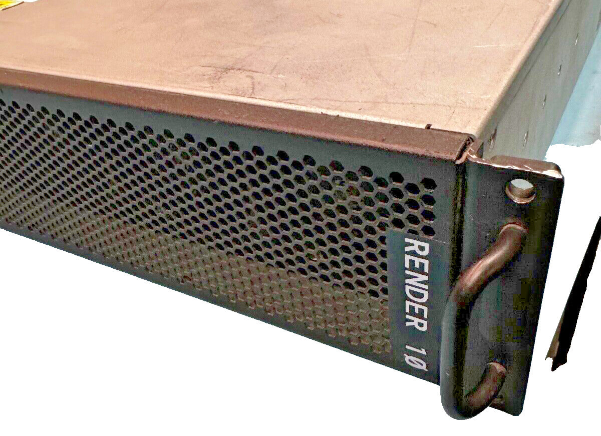 High-Performance Render Server, 16GB RAM, 500GB SSD, Rack-Mount, 4K-ready