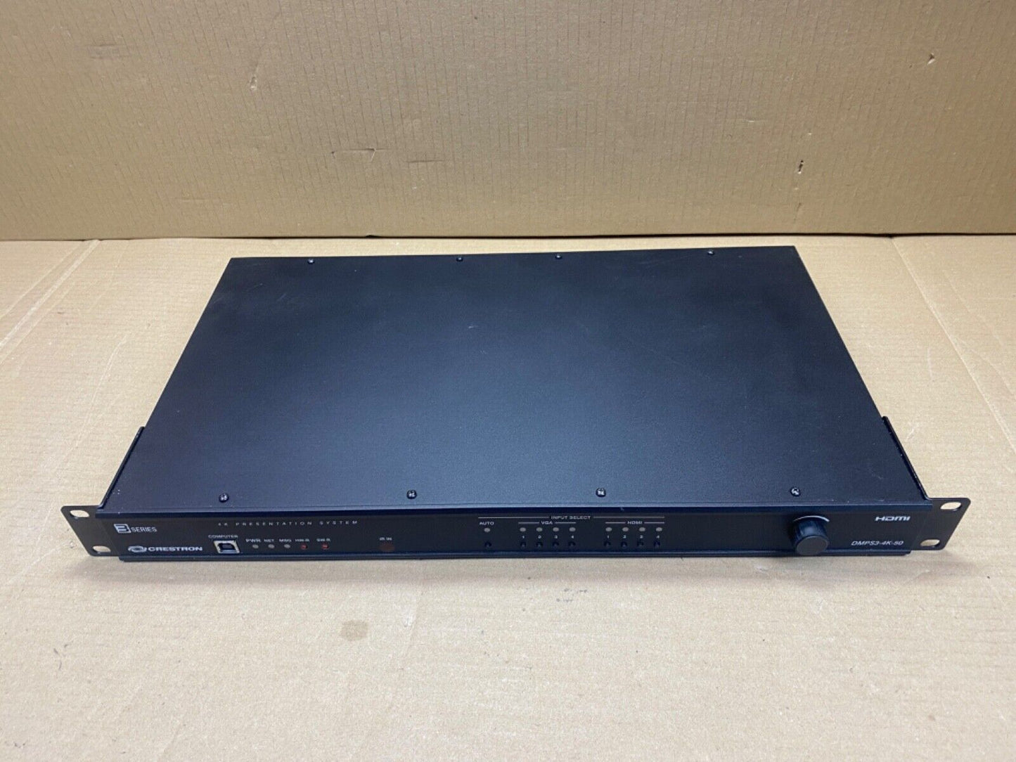 Professional 4K AV Presentation System, Crestron DMPS3-4K-50, 5 HDMI Inputs