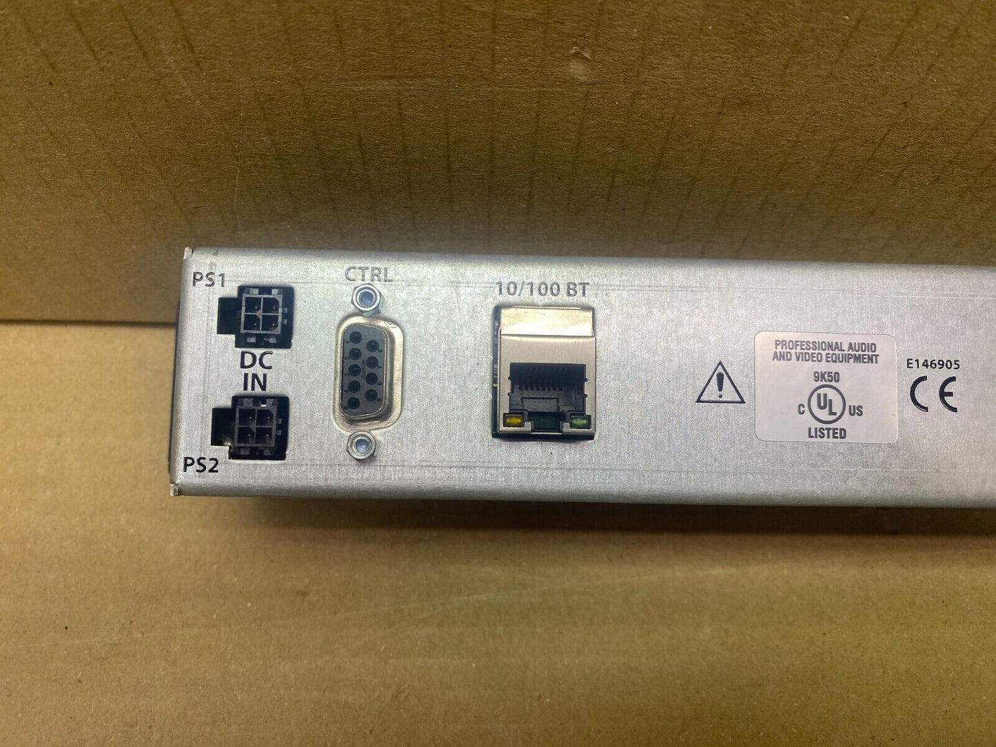 LCD Button Panel Miranda NV9642 Broadcast , 1RU Rack-Mount, SDI Control