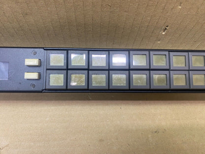 LCD Button Panel Miranda NV9642 Broadcast , 1RU Rack-Mount, SDI Control