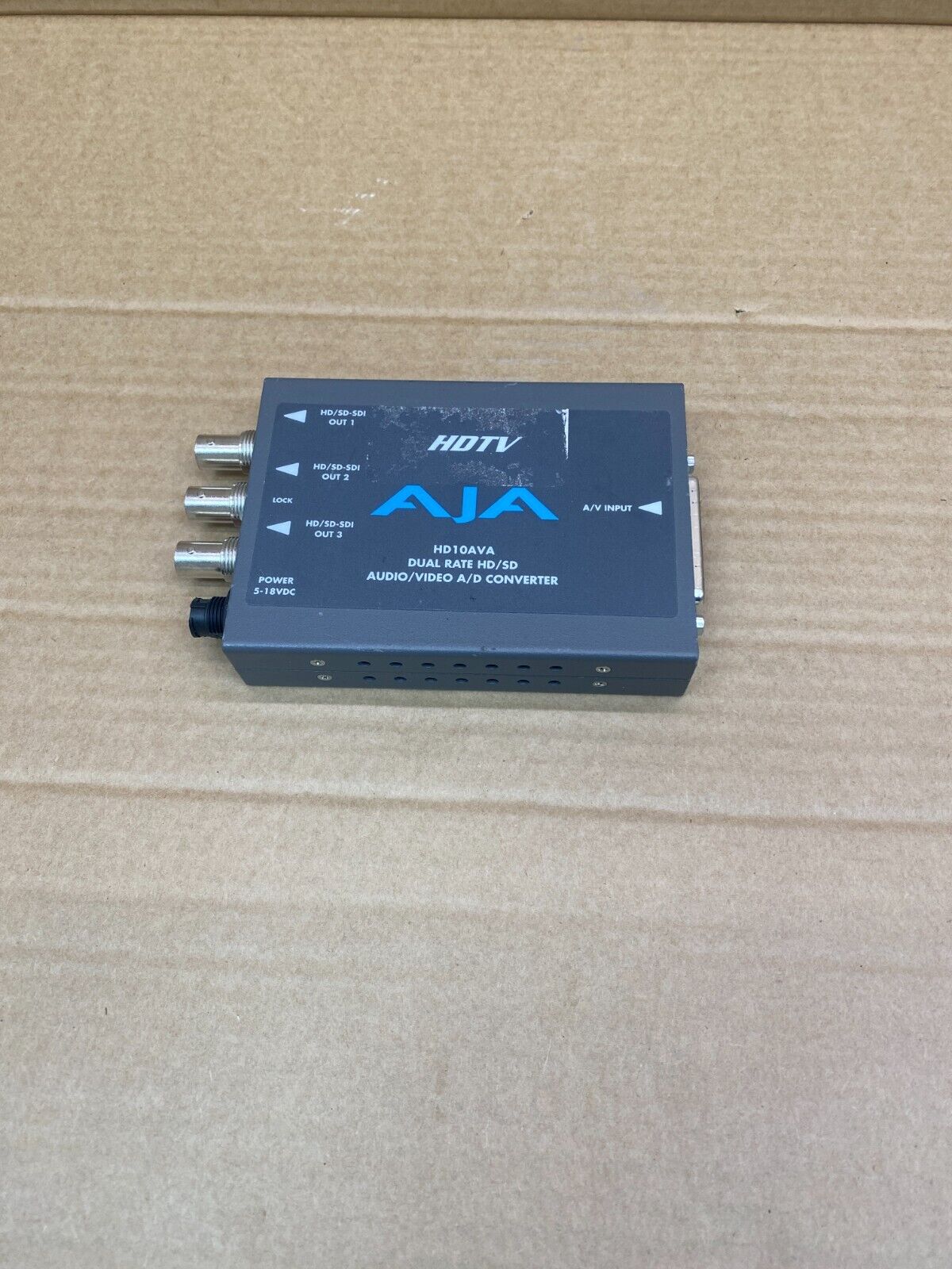 Professional Component to HD-SDI Converter AJA HD10AVA 1080p Broadcast