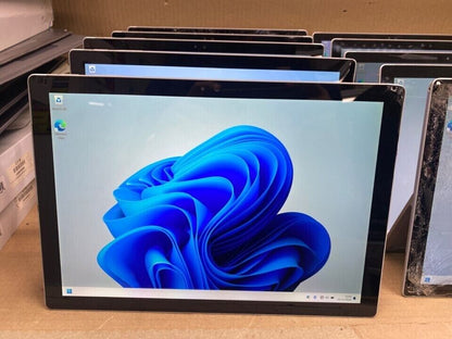 Microsoft Surface Pro 4 Bundle Win 11 Pro Cracked Screens Lot of 10