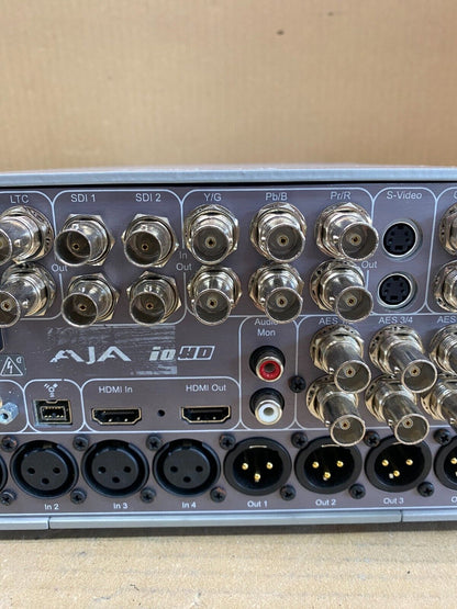 ProRes Encoder AJA Io HD SDI HDMI FireWire 800 Mac Professional Compatible