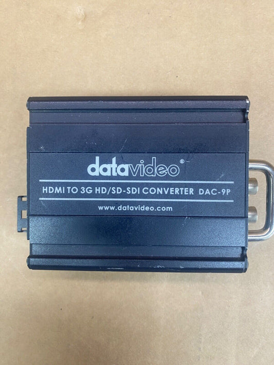 Broadcast HDMI to 3G-SDI Converter, Datavideo DAC-9P, Professional Adapter