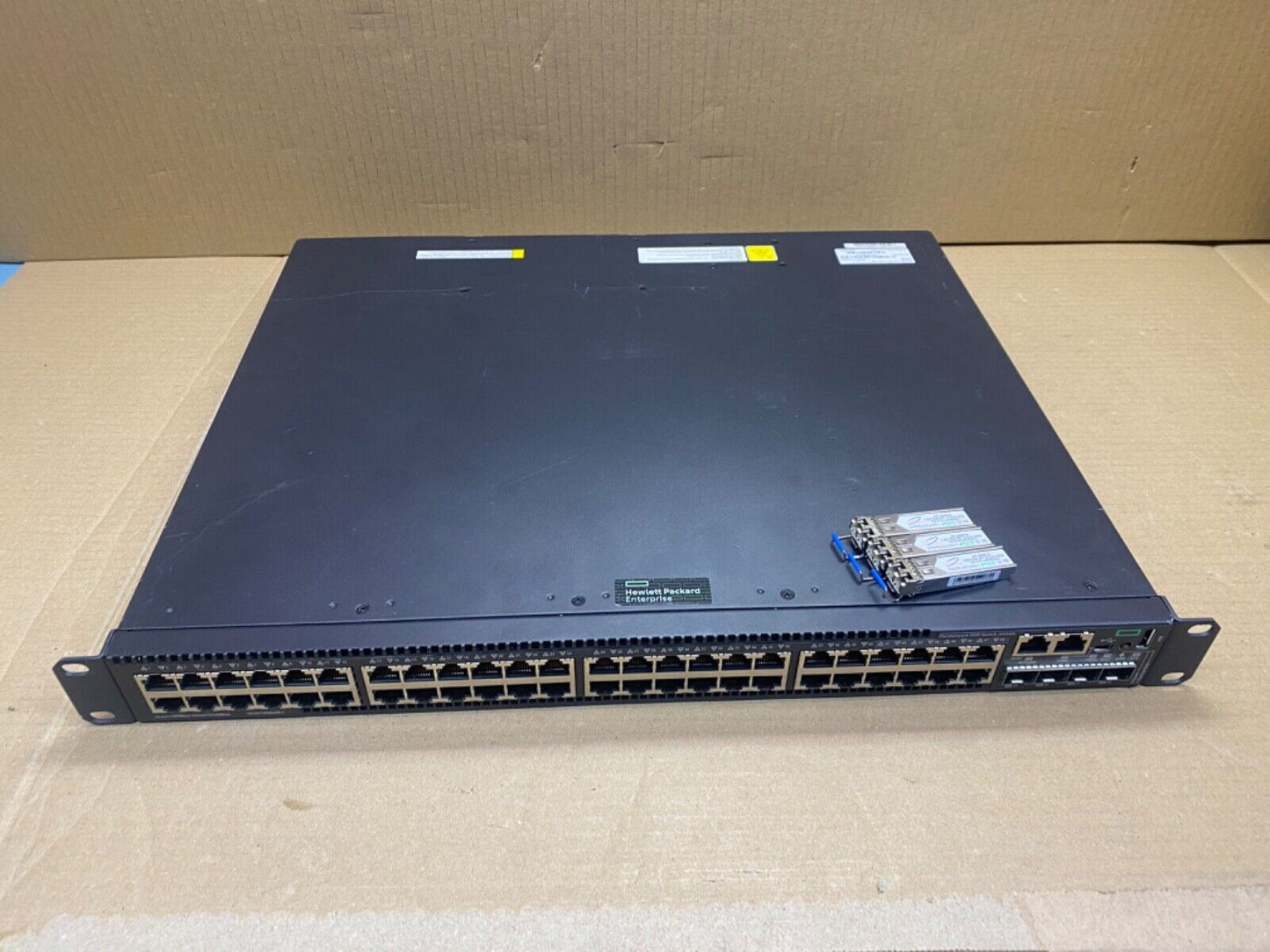 Managed Gigabit Ethernet Switch, HPE 5510 JH146A, 48-Port RJ45, 1U Rack-Mount
