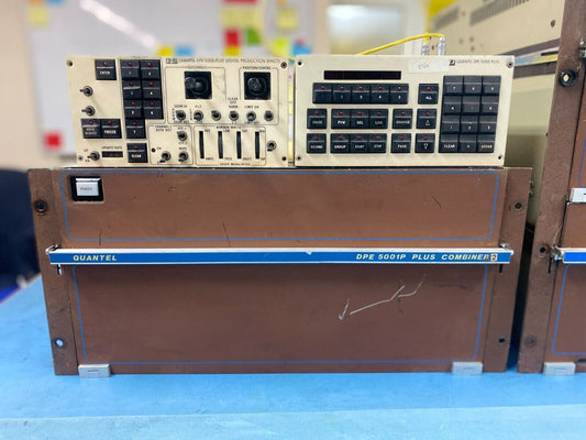 Vintage DVE System Quantel DPE 5000 Plus Real-Time Video Effects 1970s