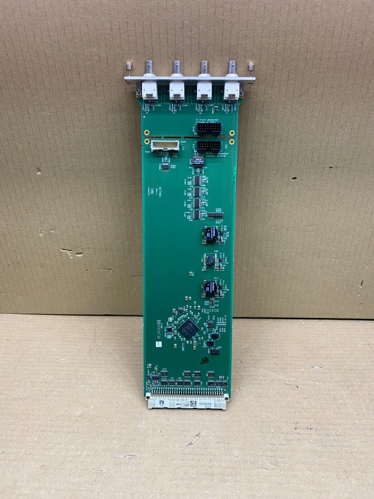 NEXUS Input Card AES3 XETR-B(R) 4-Port 8-Channel Pro Audio System