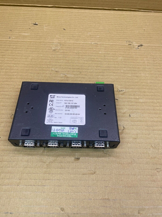 Industrial 4-Port RS-232 Serial Device Server NPort 5410 TCP UDP LCD