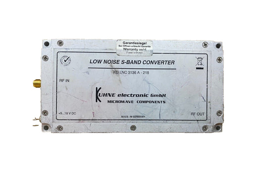 Low Noise S-Band Frequency Converter Kuhne KU LNC 3136 A-218 3136 MHz