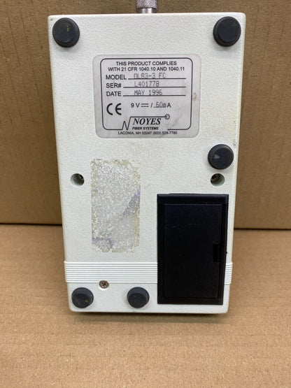 Fiber Optic Tester Noyes OLS 3 Laser Source 1310/1550nm Dual-Wavelength