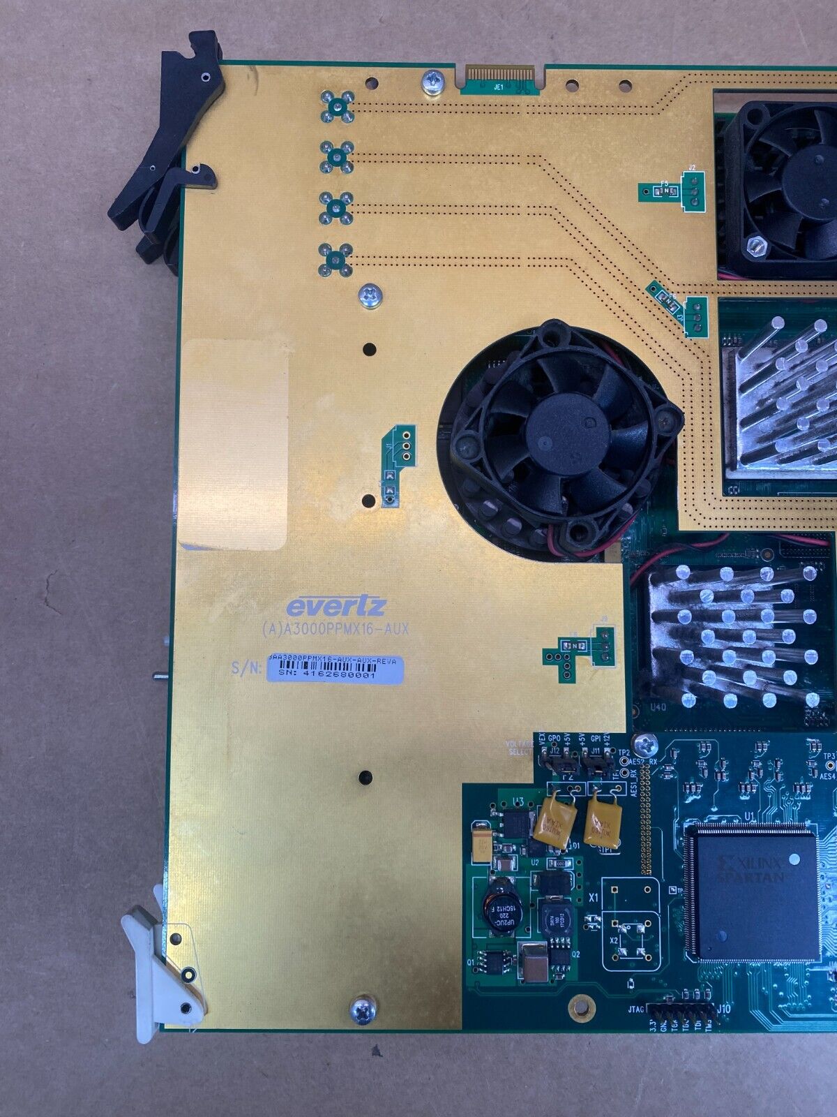 Broadcast Display Processor Evertz 3000MVP-PPMX16-4H4G SDI HDMI Rack-Mount Unit