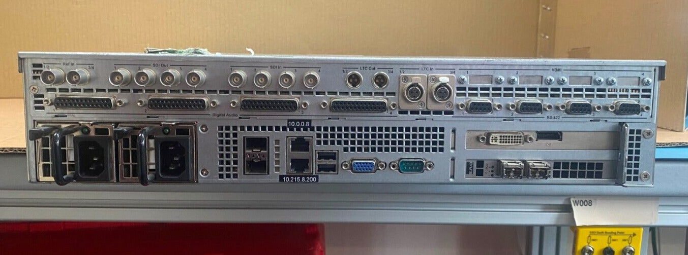 Broadcast HD SD Video Server, DVS Venice 2U 4Ch, Rack-mount, SDI, 1080p