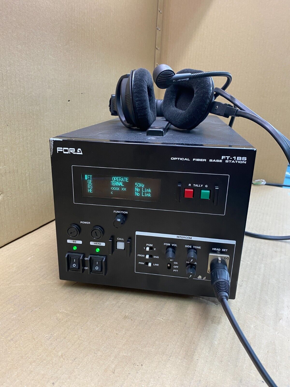 Broadcast Ultra Slow-Mo Base Station FOR.A FT-1BS, High-Speed Data Transfer