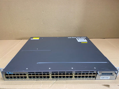 Cisco Catalyst 3750-X 48-Port PoE+ Stackable Gigabit Ethernet Switch