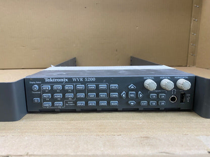 Broadcast Video Audio Rasterizer Tektronix WVR5200 SDI HD-SDI Ethernet USB