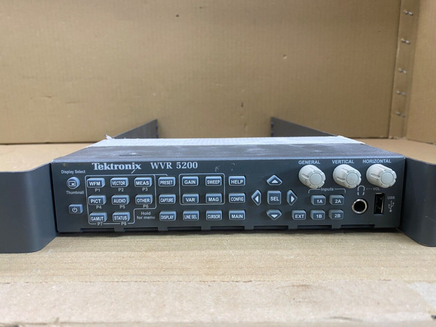 Broadcast Video Audio Rasterizer Tektronix WVR5200 SDI HD-SDI Ethernet USB