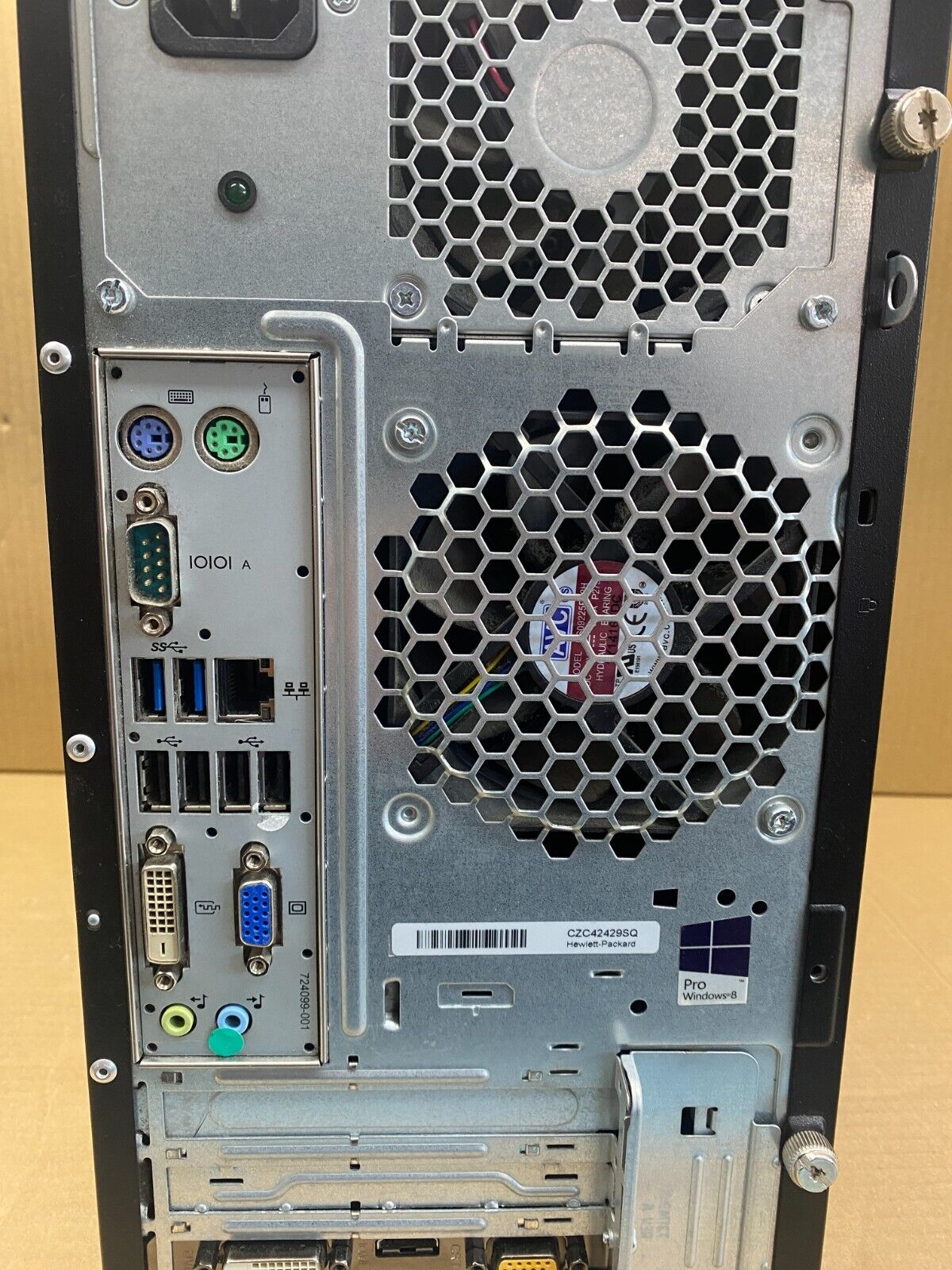 HP ProDesk 490 G1 MT Desktop 8GB RAM, i5-4770, 250GB HDD, USB 3.0