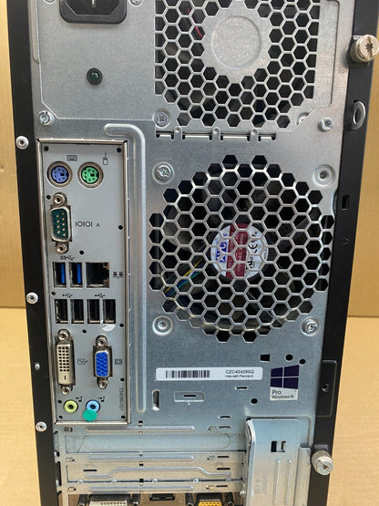 HP ProDesk 490 G1 MT Desktop 8GB RAM, i5-4770, 250GB HDD, USB 3.0