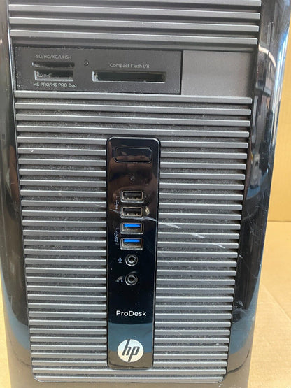 HP ProDesk 490 G1 MT Desktop 8GB RAM, i5-4770, 250GB HDD, USB 3.0