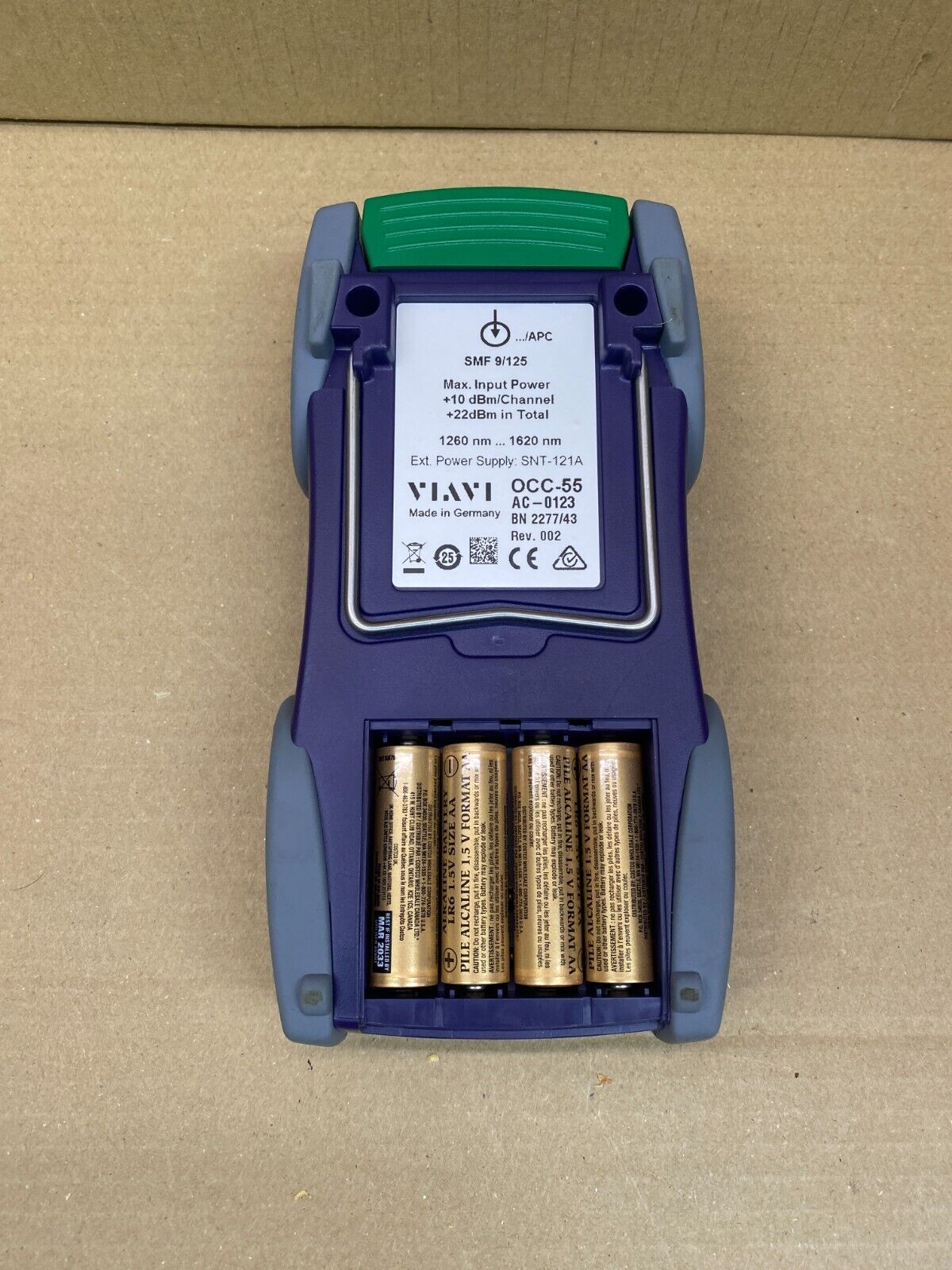 Viavi OCC-55 Handheld Optical CWDM Channel Checker Fiber Tester JDSU (Grade C)