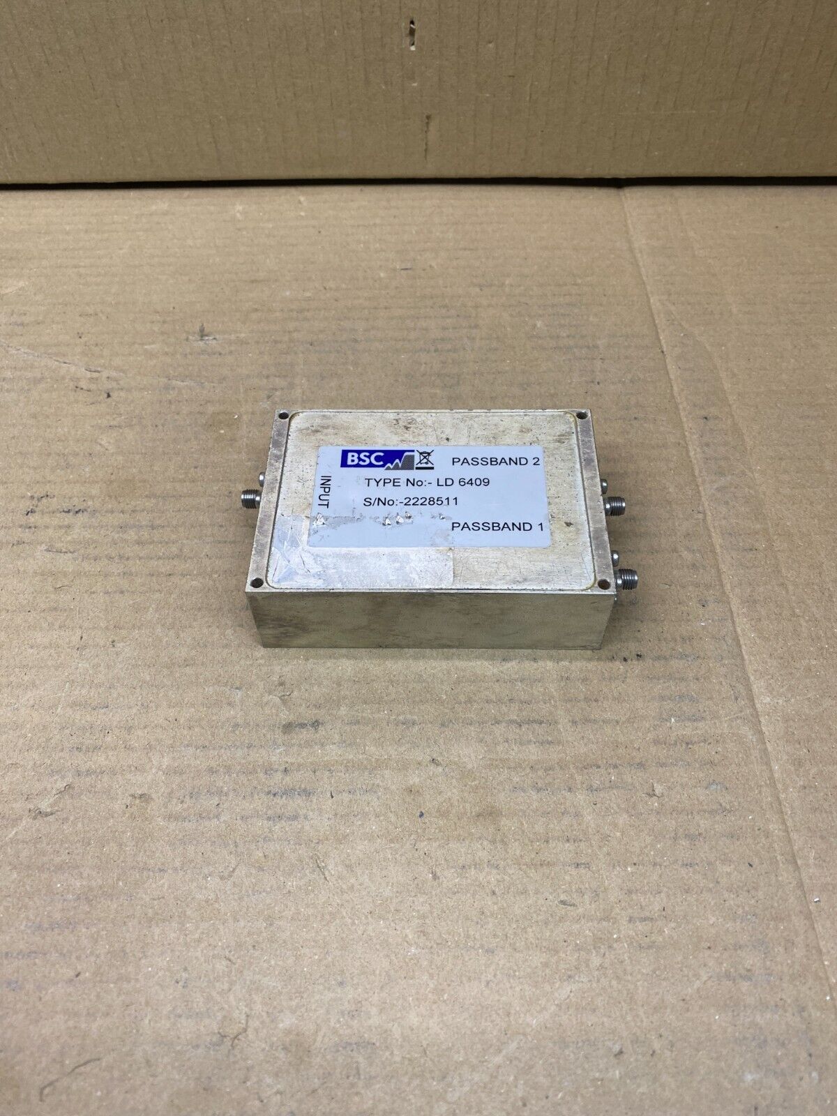 RF Diplexer BSC LD 6409 Lumped Element System, High-Performance  £480