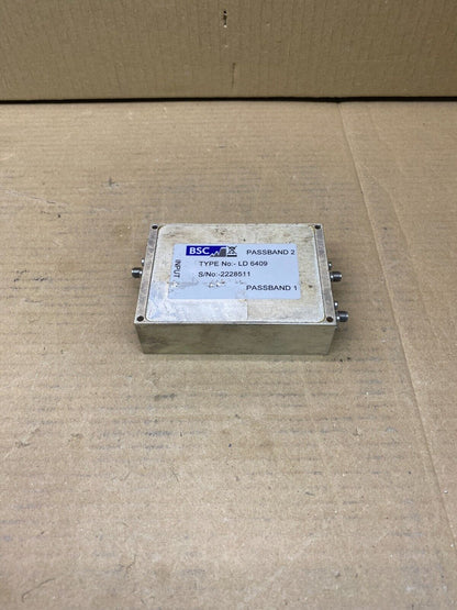 RF Diplexer BSC LD 6409 Lumped Element System, High-Performance  £480