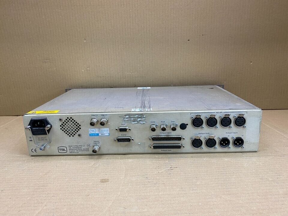 Broadcast HDMI 1080p Audio Monitor TSL AMVU2-BHD-LS with HD Support