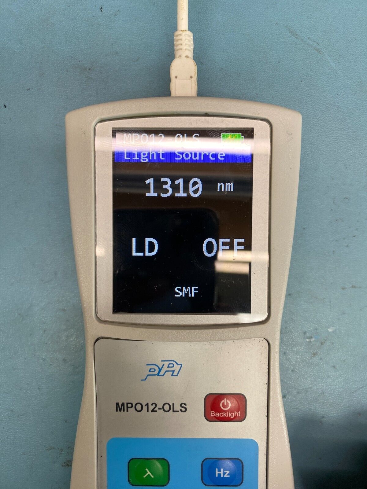 Optical Light Source, MPO12-OLS, Multi-Mode, Fiber Testing Device