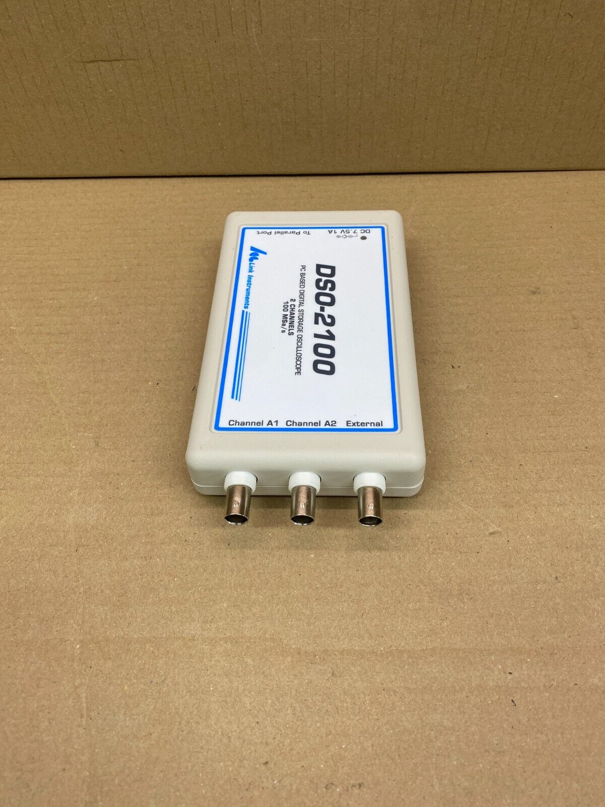 Link Instruments Storage Oscilloscope DSO-2102M Digital USB 2 Channels