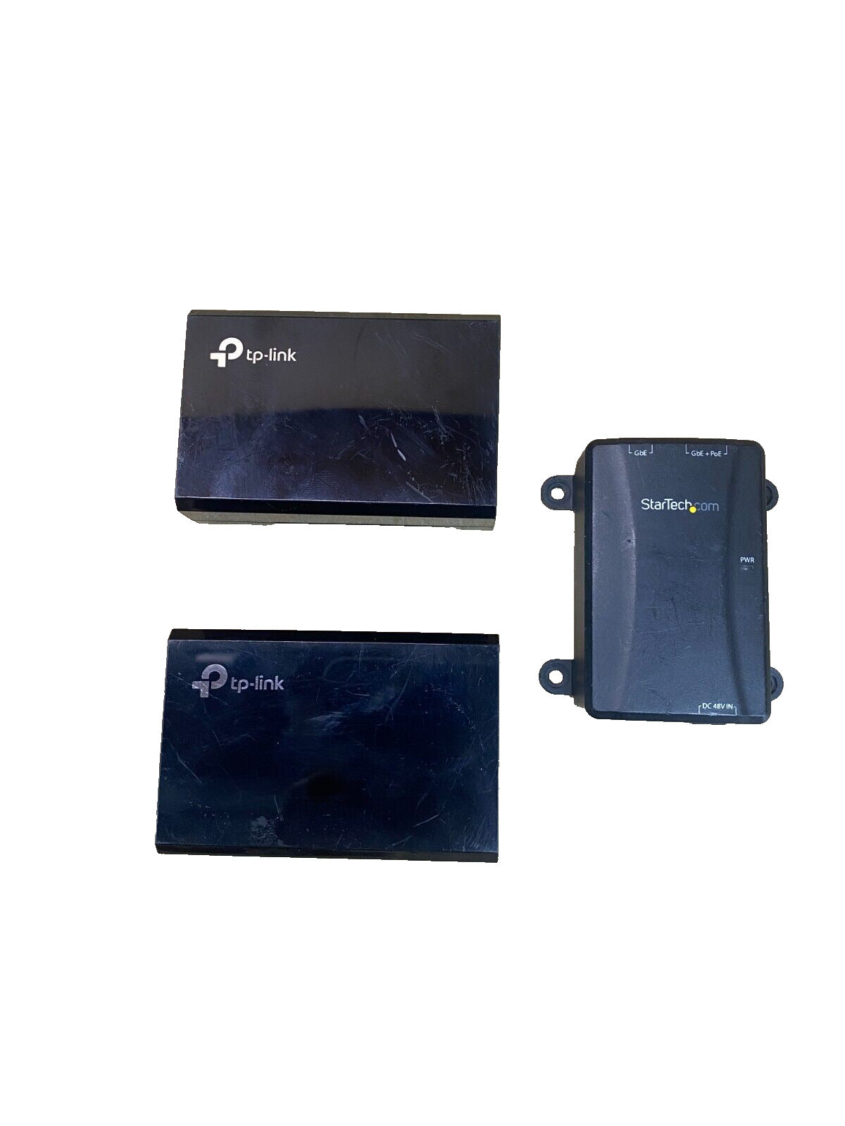 Gigabit PoE Injector Ethernet TP-Link Startech Network Devices Lot