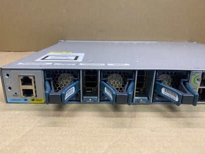 Cisco Catalyst WS-C3850-24T Ethernet Switch C3850-NM-Blank 24 Ports