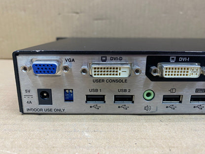 Professional 8-Port Dual Monitor USB KVM Switch AdderView AV8PRO-DVI