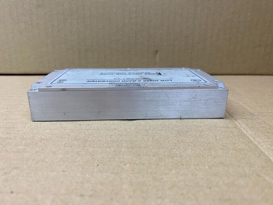 Low Noise S-Band Frequency Converter Kuhne KU LNC 3136 A-218 3136 MHz