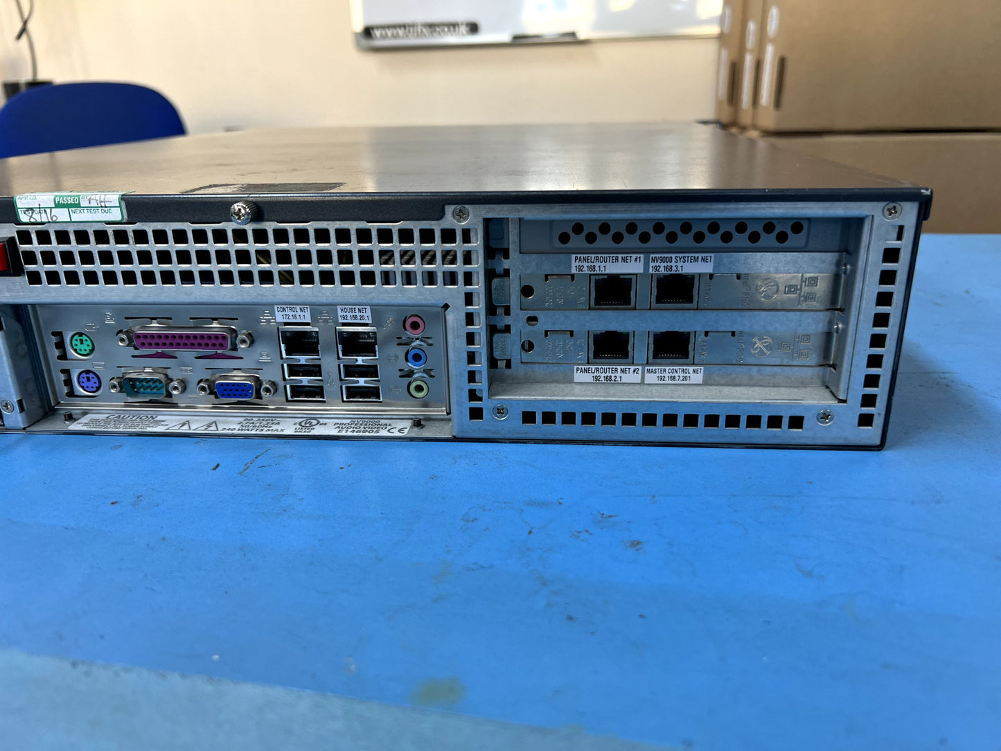 Broadcast Router Controller Miranda NV9000 64 Routers 400 Panels Ethernet