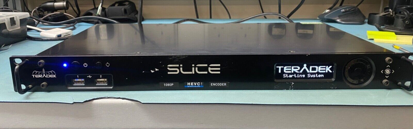 Teradek Encoder Professional HEVC H.265   SLICE-756 SDI HDMI Rack-mount 1080p