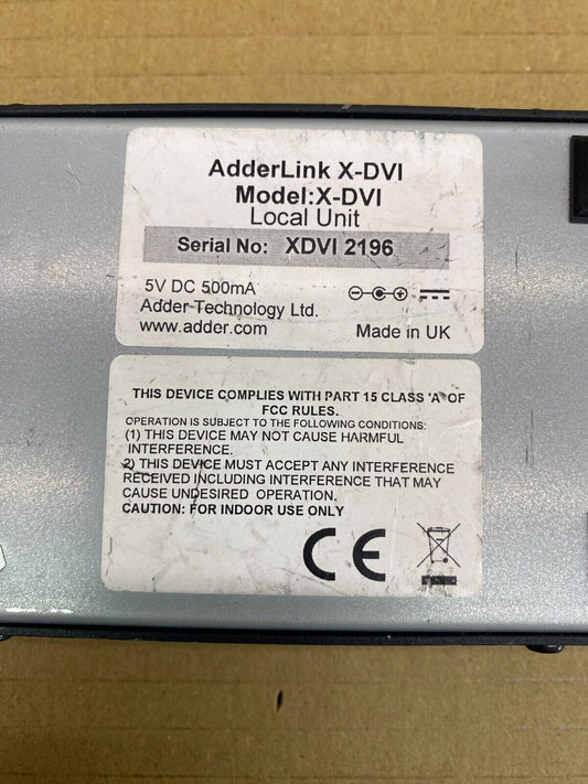Professional DVI USB Extender Adder X-DVI PRO 1080p High-Resolution