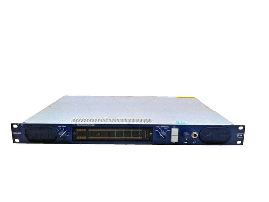 Broadcast Audio Monitor Unit TSL Stereo Rack-Mount, Analog/Digital Input