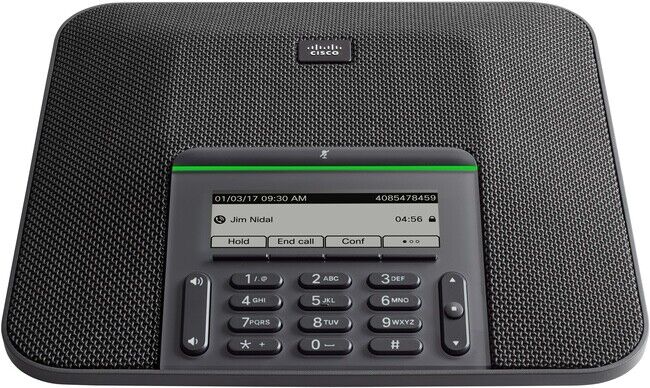 Conference IP Phone Cisco CP-7832, Full Duplex, Wideband Audio, Ethernet