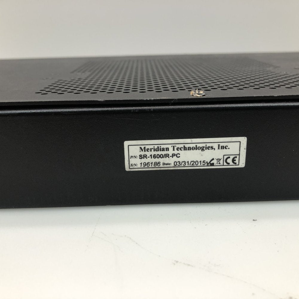 Professional Rackmount Chassis Meridian SR-1600 1U Redundant Power 19"
