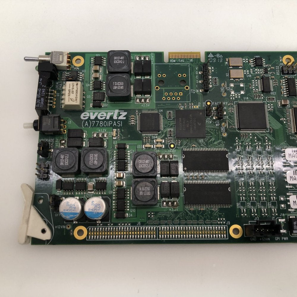Evertz 7780IPASI IP ASI Interface Frame Card Module - Used