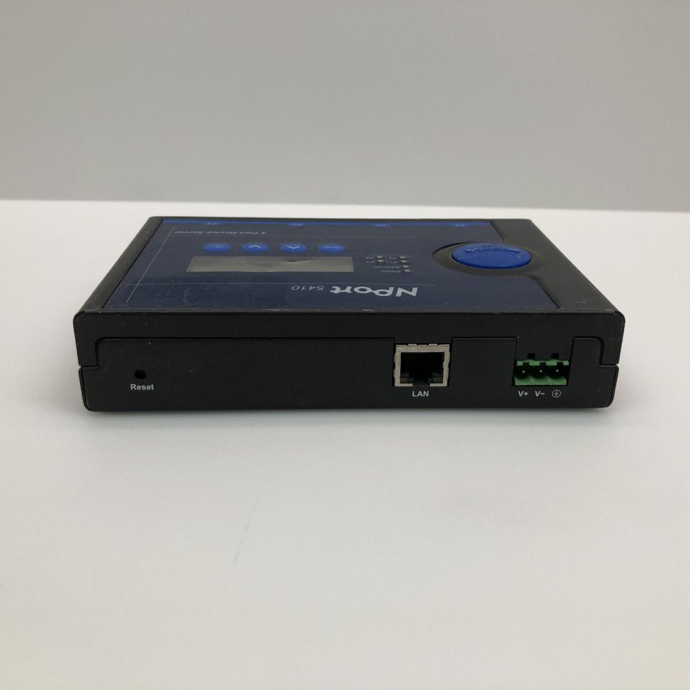 Industrial 4-Port RS-232 Serial Device Server NPort 5410 TCP UDP LCD