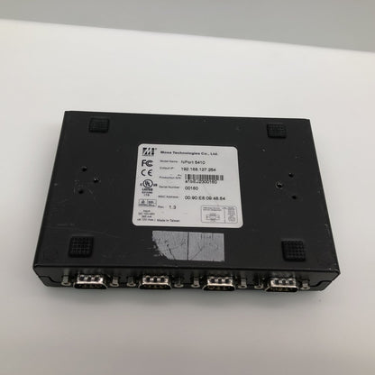 Industrial 4-Port RS-232 Serial Device Server NPort 5410 TCP UDP LCD