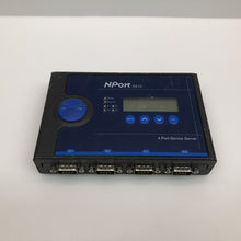 Industrial 4-Port RS-232 Serial Device Server NPort 5410 TCP UDP LCD