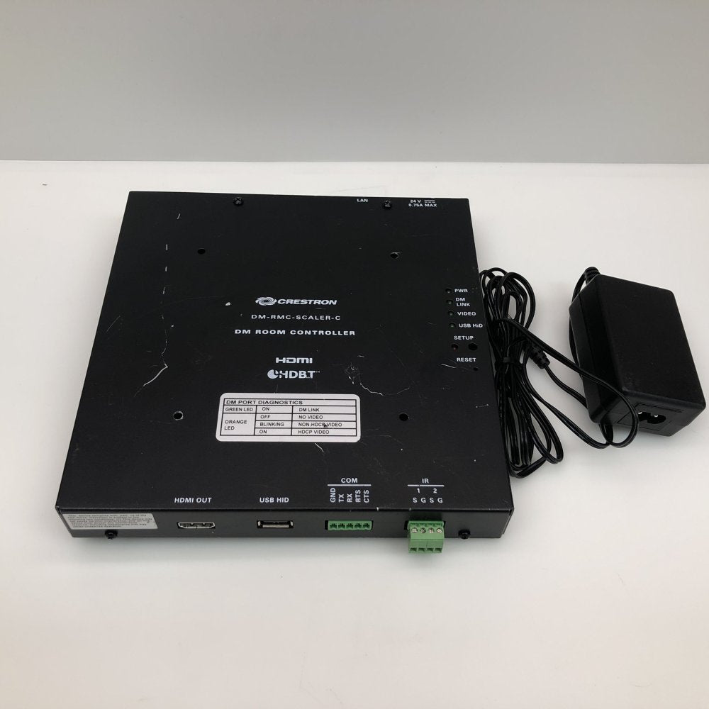Crestron DM-RMC-SCALER-C HDMI HDBaseT Room Controller Scaler - Used, PSU Incl