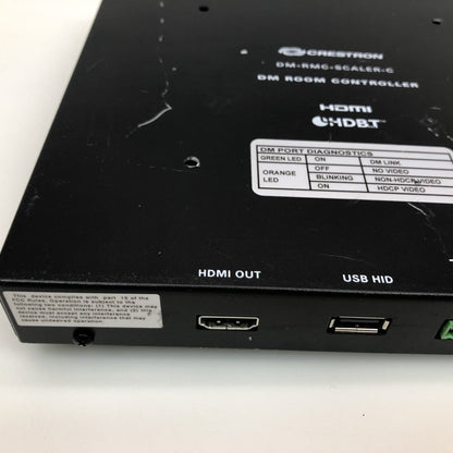 Crestron DM-RMC-SCALER-C HDMI HDBaseT Room Controller Scaler - Used, PSU Incl