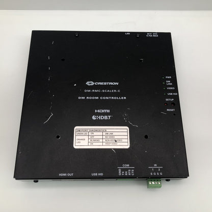 Crestron DM-RMC-SCALER-C HDMI HDBaseT Room Controller Scaler - Used, PSU Incl