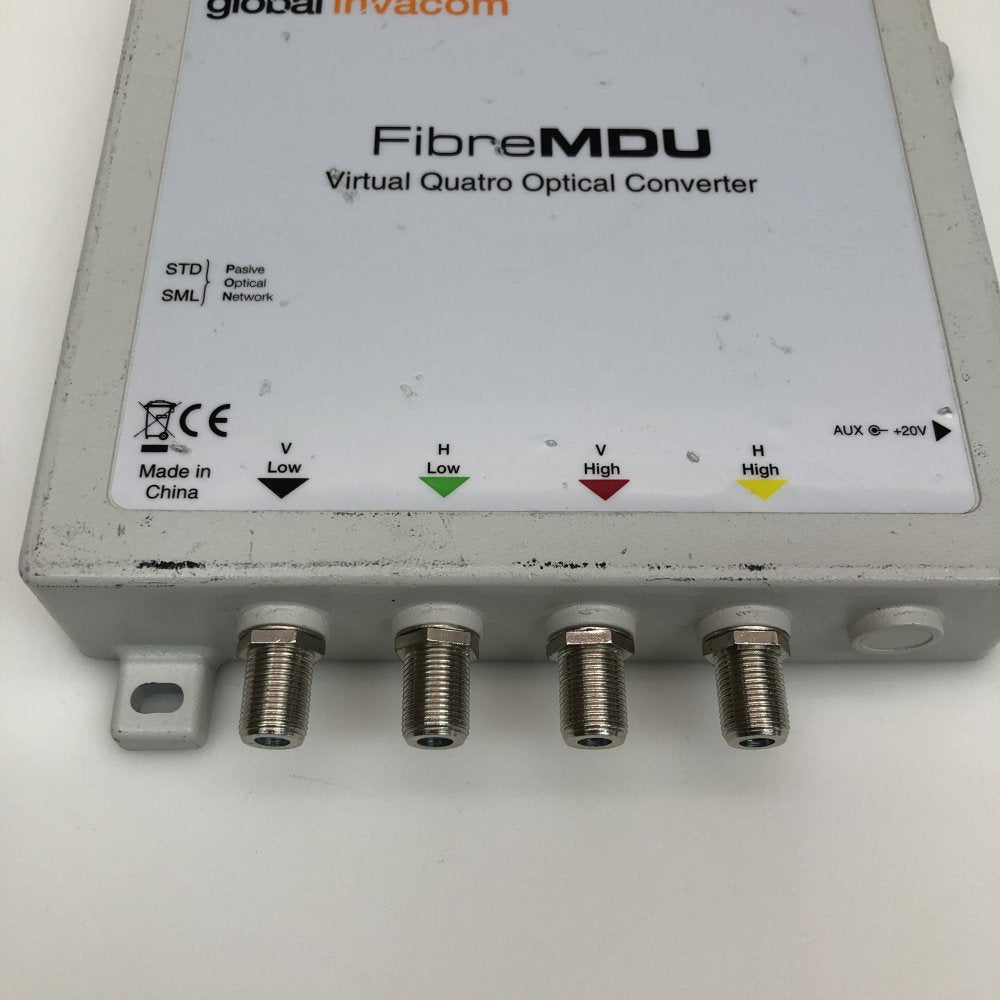 Global Invacom FibreMDU Virtual Quattro Optical Converter - Used